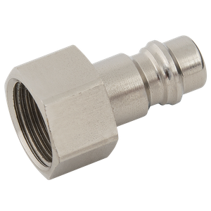 BSPP FEM  PLUG BRASS NICKEL PLATED