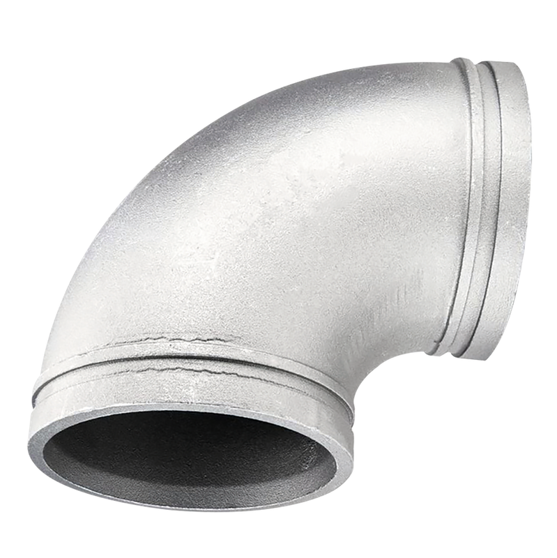 90  ALUMINIUM ELBOW WITH GROOVED ENDS