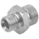 M10X1.5MM X 1/4 BSPP M/M 60  CONE ADPT