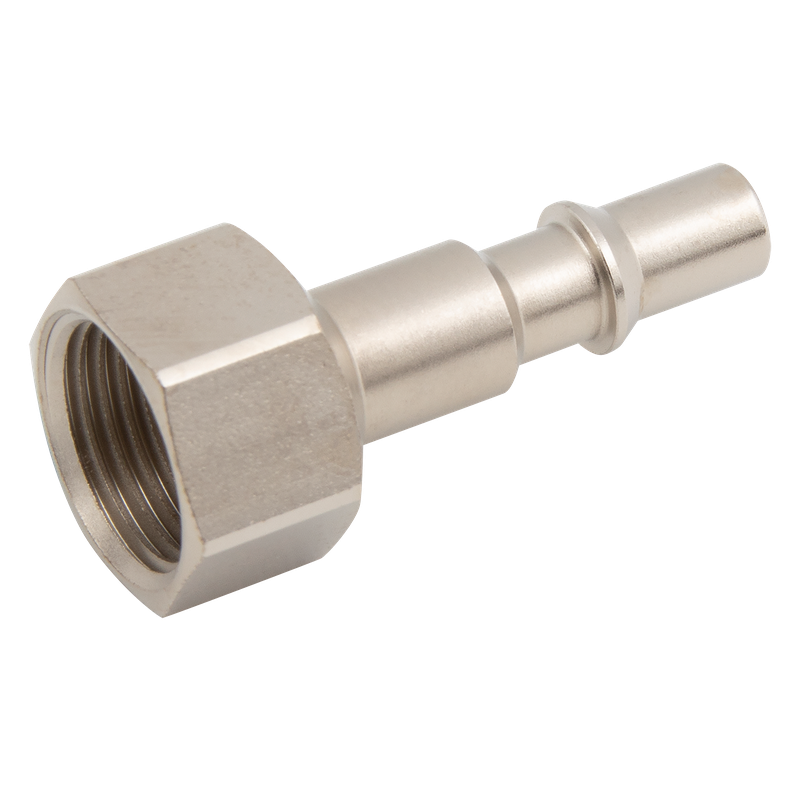 BSPP FEM  PLUG STEEL NICKEL PLATED