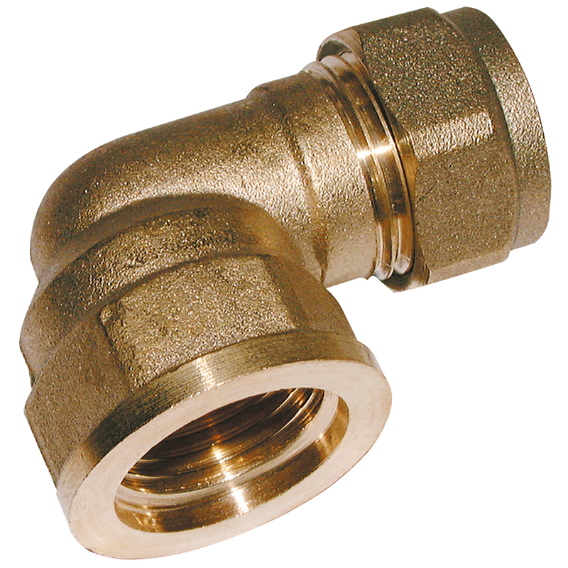 BSPPFEM ELBOW BRASS