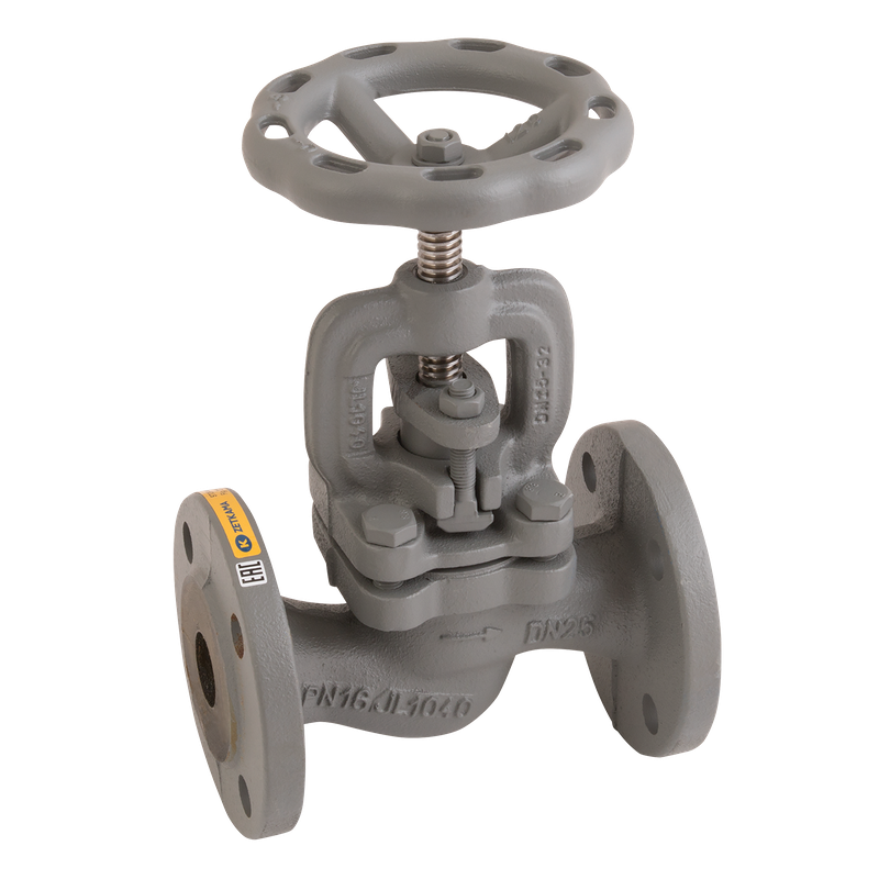 1 PN16 FLANGED CI GLOBE VALVE