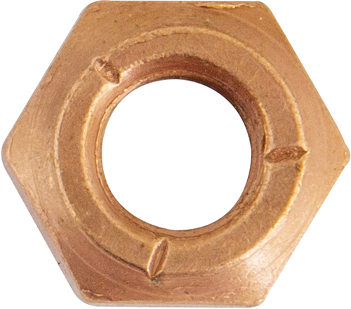 Exhaust M/fold Nuts Cu/Flashd M10 x 1.5mm