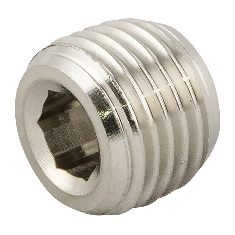 BSPT MALE BLANK PLUG ST.STEEL