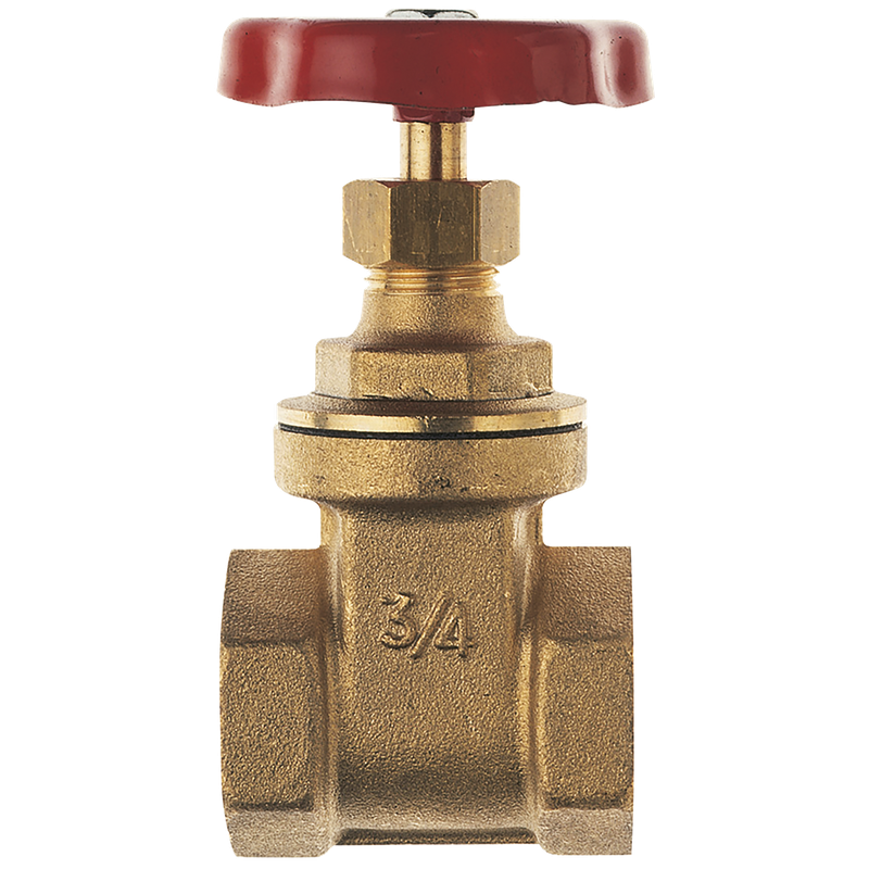 BSP FEM HEAVY BRASS GATE VALVE