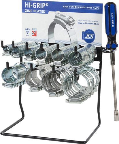 JCS Hose Clip Dispenser + 100 Clips