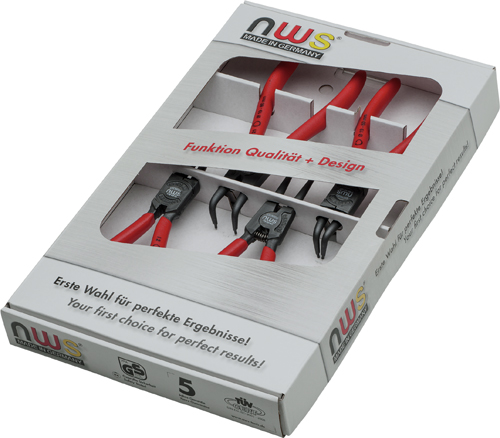 NWS Circlip Pliers 4-pce Set