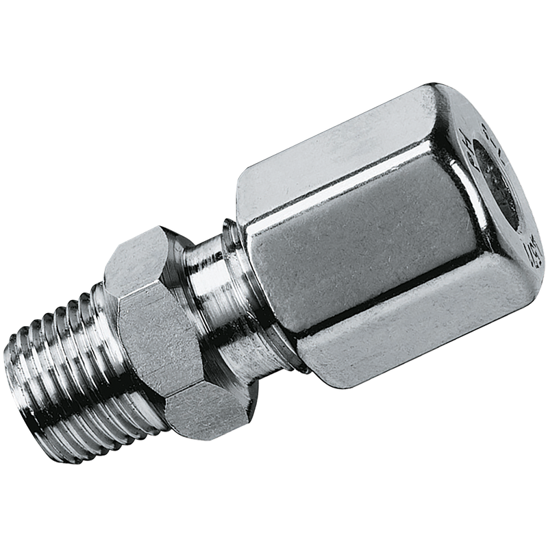 12MM OD X 1/2   NPT MALE STUD ST/ST (S)