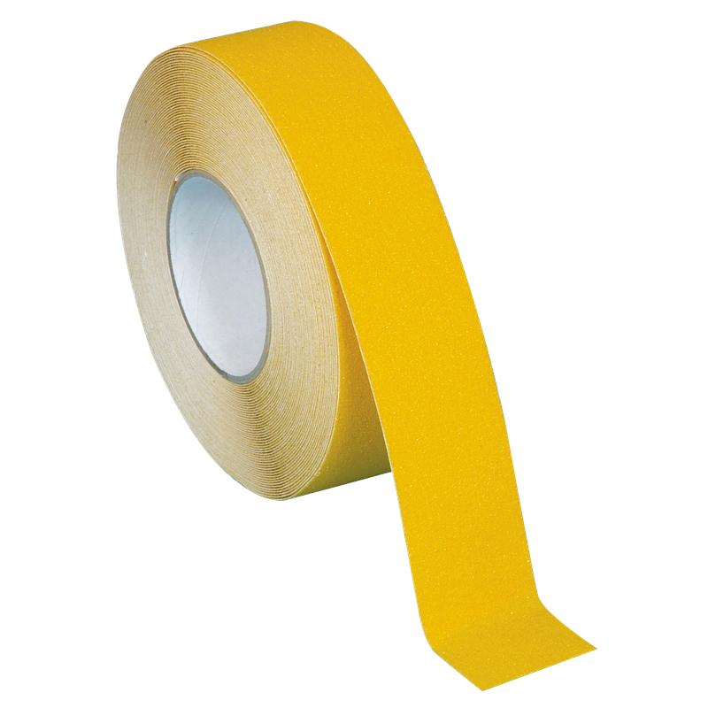 YELLOW ANTI-SLIP TAPE 18MTR X 50MM ROLL