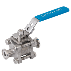 CLAMP END SANITARY BALL VALVE