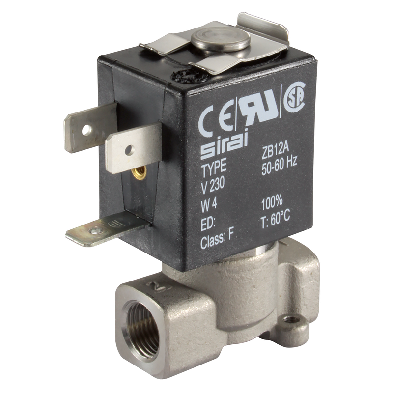 2/2 NC ST. ST SOL VALVE