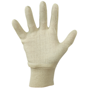 JERSEY COTTON KNITWRIST GLOVES MENS