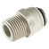 3/16OD X 1/8 BSPT MALE STR ADAPTOR