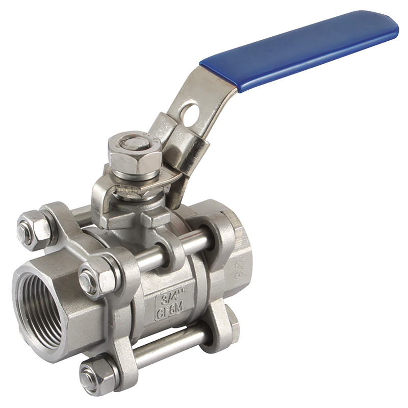 BSP FEM BALL VALVE 316 3-PIECE