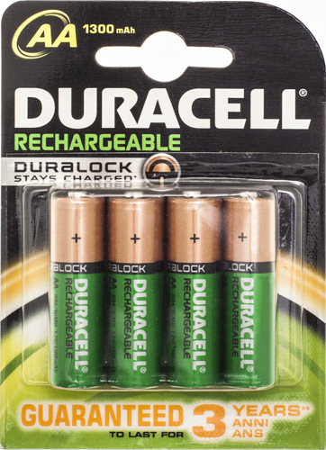 DURACELL Rechargeable AA 1300Mah