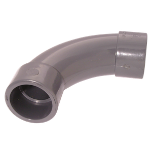 ID SOLVENT BEND 90 S/R UPVC DGREY