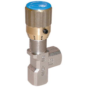 BSP UNIDIRECTIONAL 90 FLOW VALVE