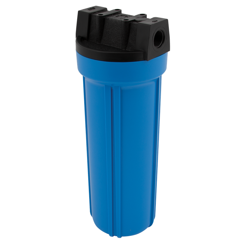 10 BLUE FILTER HOUSING FOR 9 3/4 CART