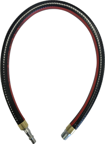 JAMEC PEM Whip Hose 0.6m - 7mm (1/4") Male