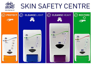 DEB Skin Safety Centre - 2L, 4L & 2 x 1L