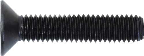 Black Socket Screws, Countersunk - Metric