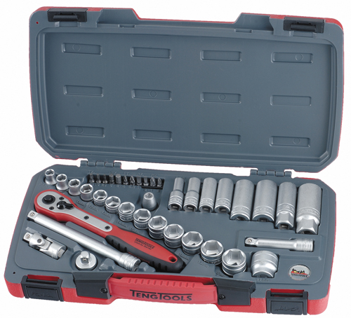 TENG 3/8 Dr Socket Set 39-pce