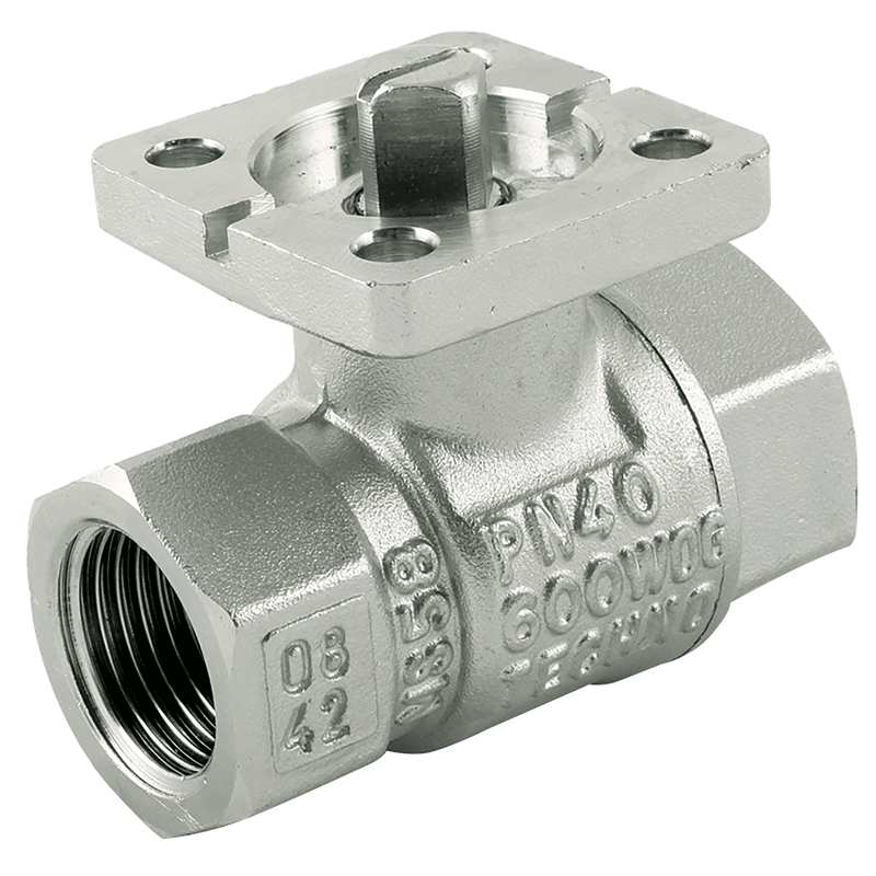 SS 1/4 BSPP ISO 5211 PAD VALVE  2009D