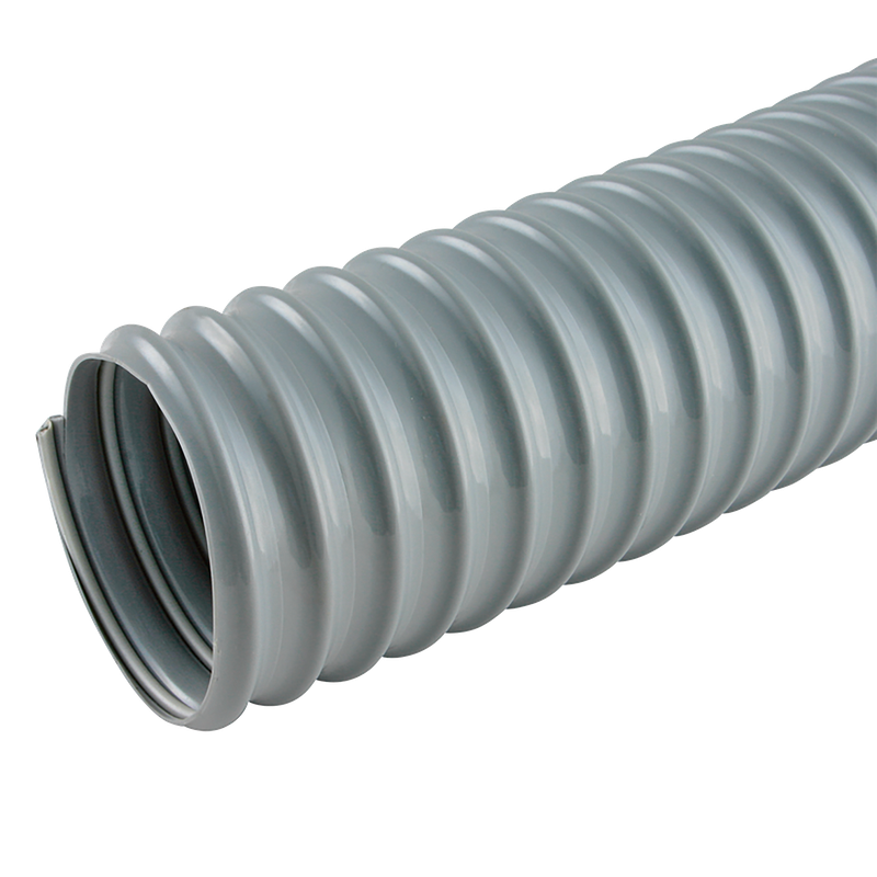 63MM X 10M GREY MED. DUTY PVC DUCTING