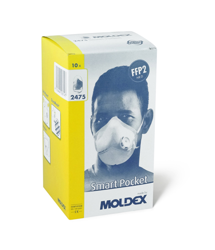 MOLDEX Pocket Mask FFP2D + Valve