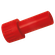 10MM OD PLASTIC BLANKING PLUG RED