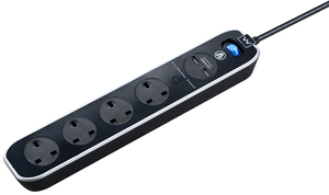 Surge Protector Ext Lead 2 x USB Sockets