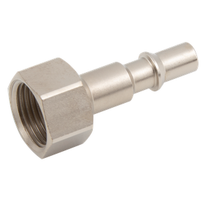 BSPP FEM  PLUG STEEL NICKEL PLATED