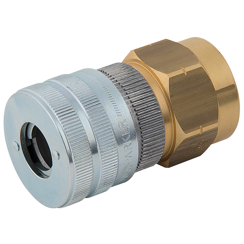 BSPP F SCHRADER SERIES 68 COUPLING