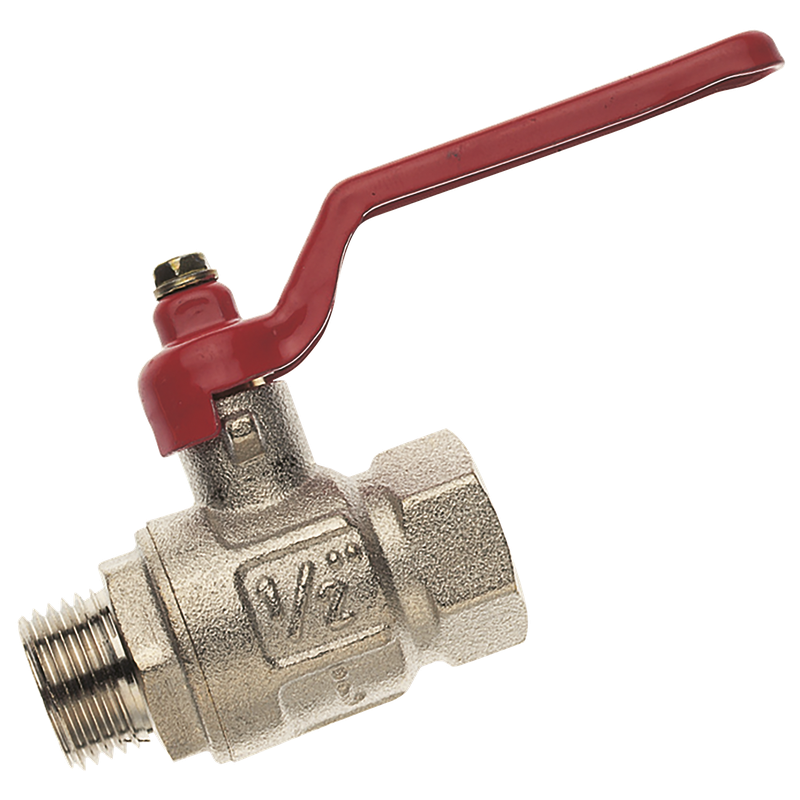 1.1/2BSP M/F BALL VALVE BRASS F/FLOW