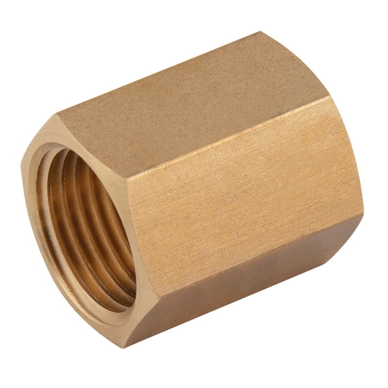 BSPP 3/8 FXF BSPP BRASS SOCKET EQUAL