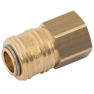 BSPP FEM  COUPLING BRASS