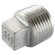 1    BSPT MALE SQUARE HEAD PLUG 316