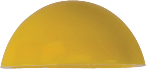 Number Plate Domes & Cups Yellow