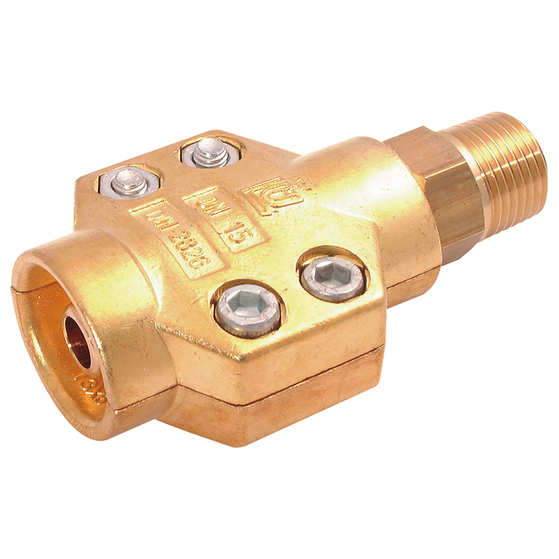 MALE BRASS STEAM CLAMP & COUPLING