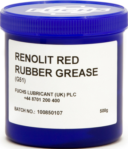 RENOLIT G51 Red Rubber Grease 500g tub