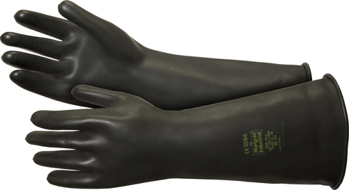 Rubber Gloves Heavy Duty Black