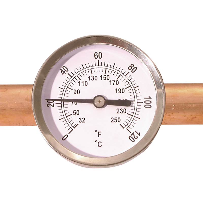 0TO 120¦C DIAL PIPE THERMOMETER