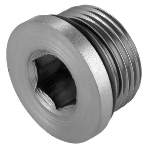 UNF HOLLOW HEX O-RING STEEL PLUG